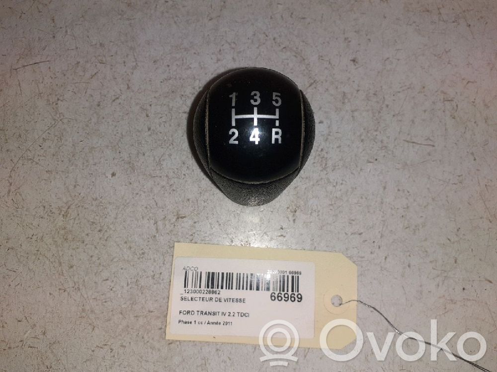 Ford Transit Perilla/embellecedor de cuero de la palanca de cambios 