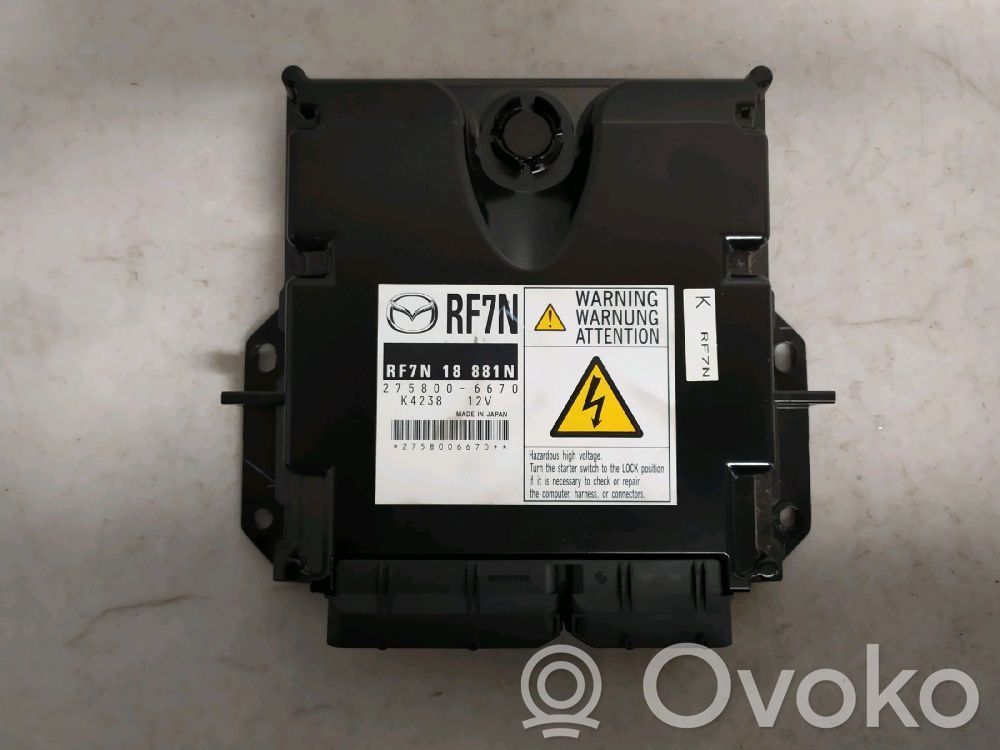 Mazda 5 Centralina/modulo del motore 
