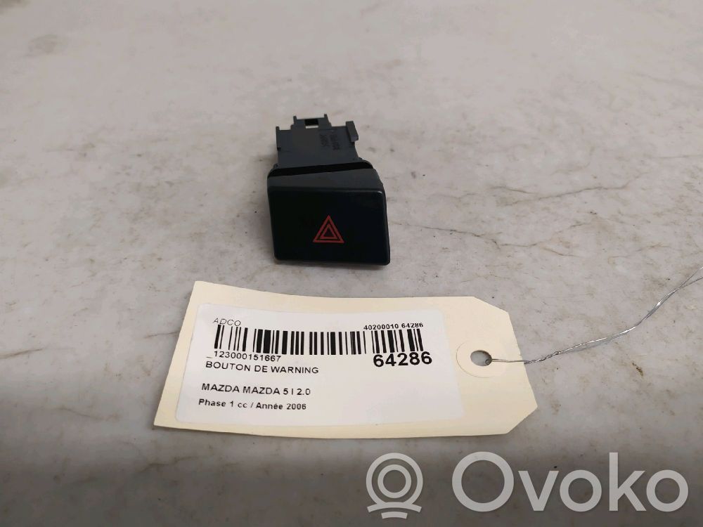 Botón interruptor de luz de peligro   CC29664H0,CC29664H0,CC29664H0
