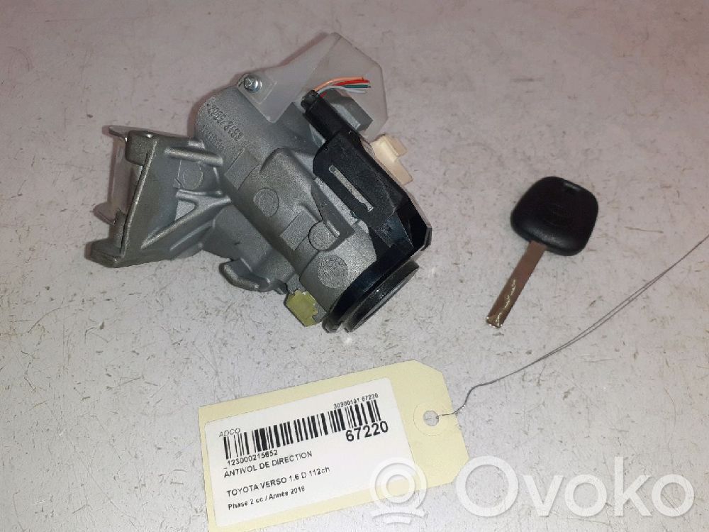 Toyota Verso Steering wheel lock 