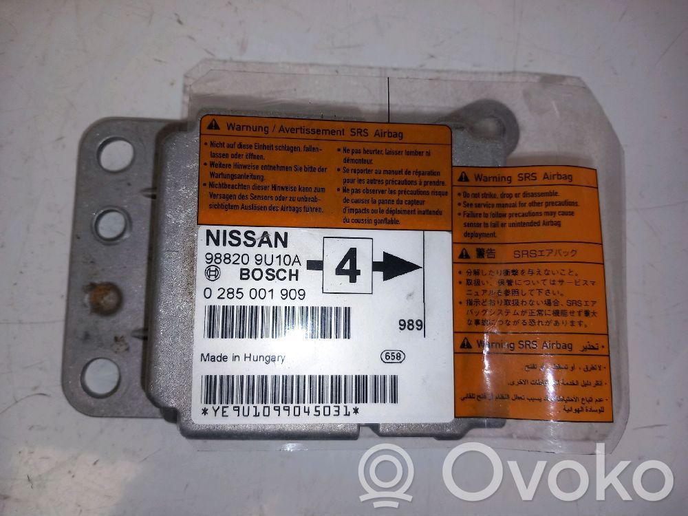 Nissan Note (E11) Unidad de control/módulo del Airbag 