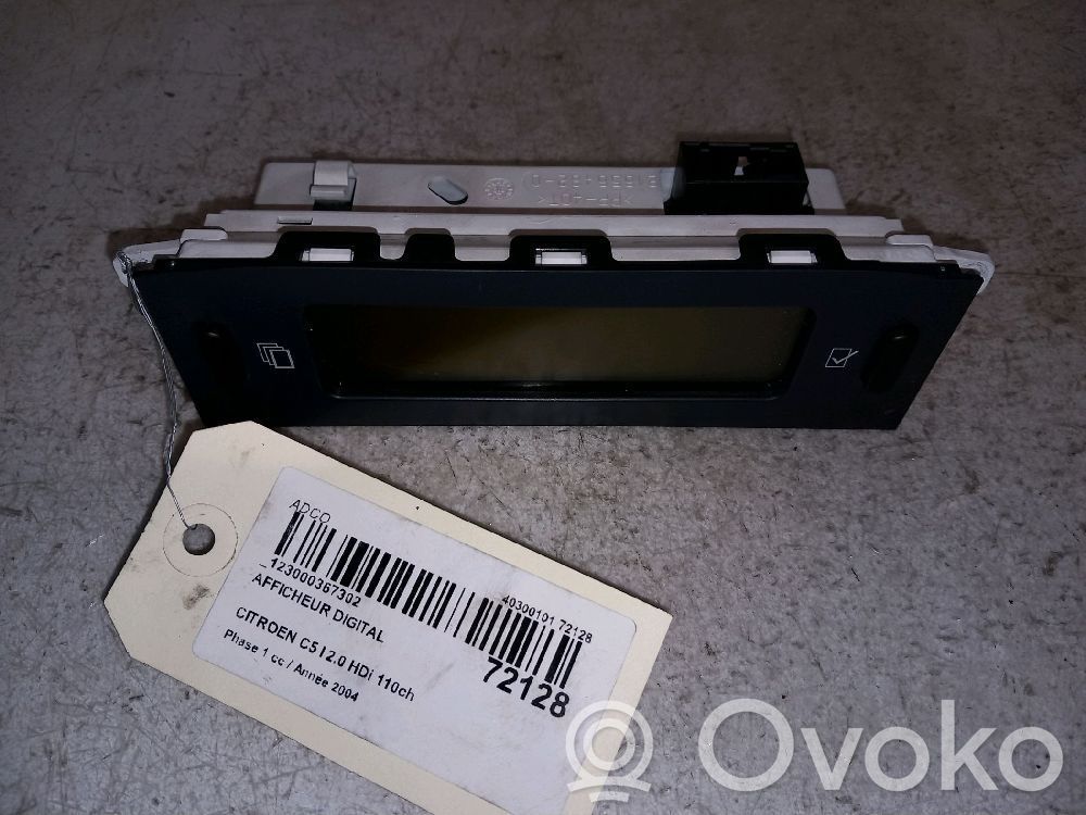Citroen C5 Screen/display/small screen 