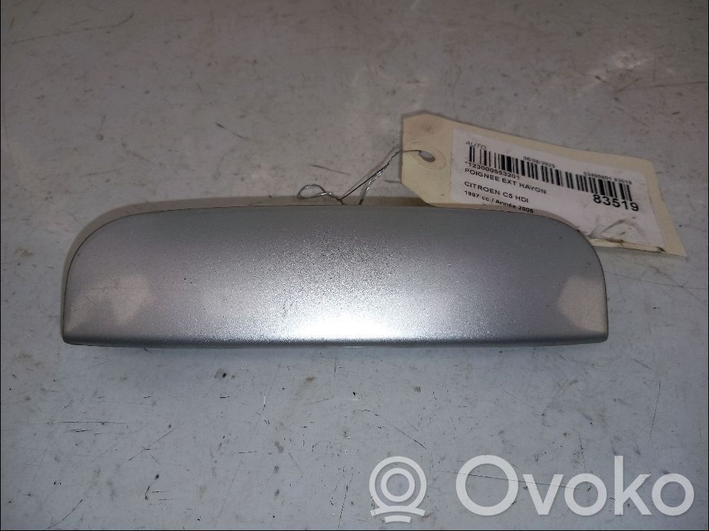Citroen C5 Tailgate trunk handle 