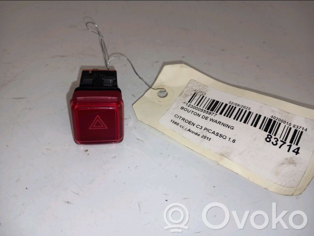 Hazard light switch   6242PZ,6242PZ