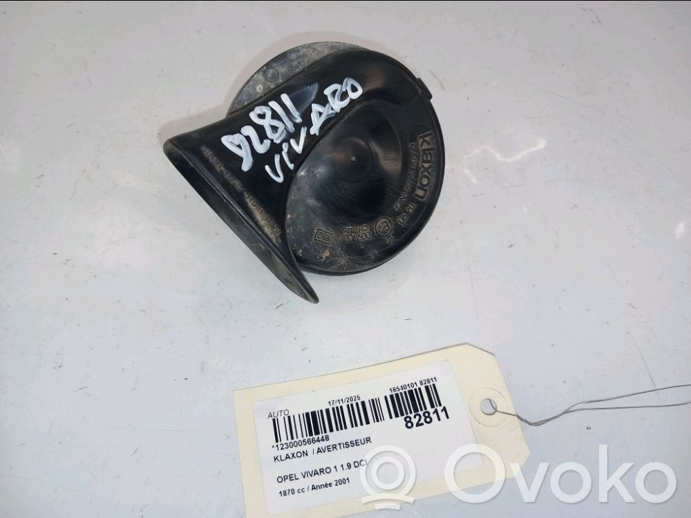 Opel Vivaro Señal acústica 