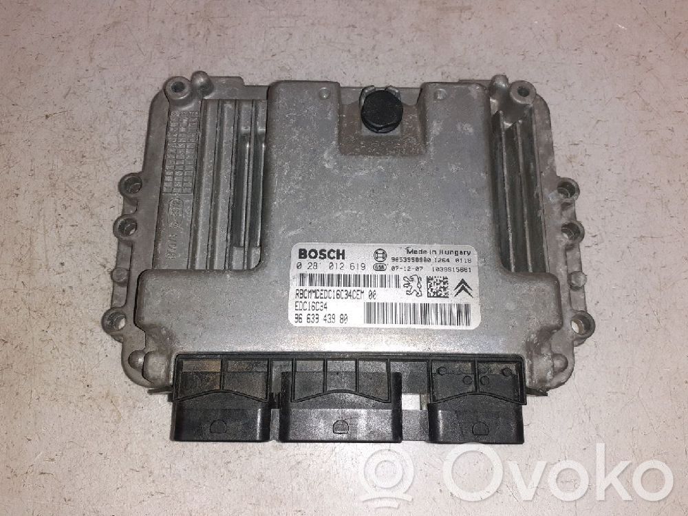 Peugeot Partner Engine control unit/module 