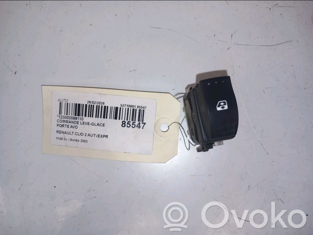 Electric window control switch   8200060046,8200060046