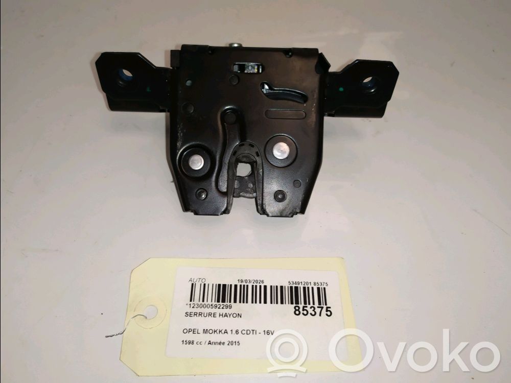 Front door lock   YR00237080,YR00237080