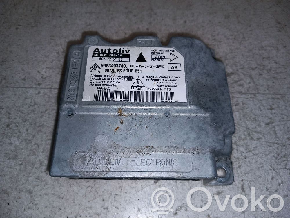 Airbag control unit/module   654635,654635