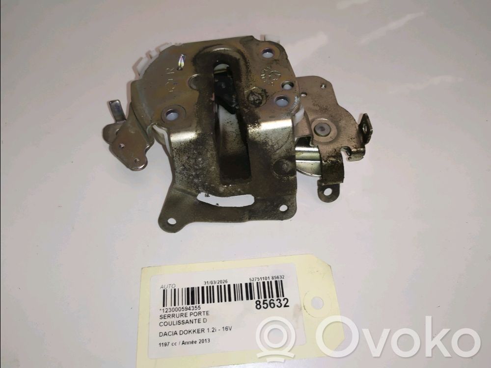 Front door lock   825087319R,825087319R