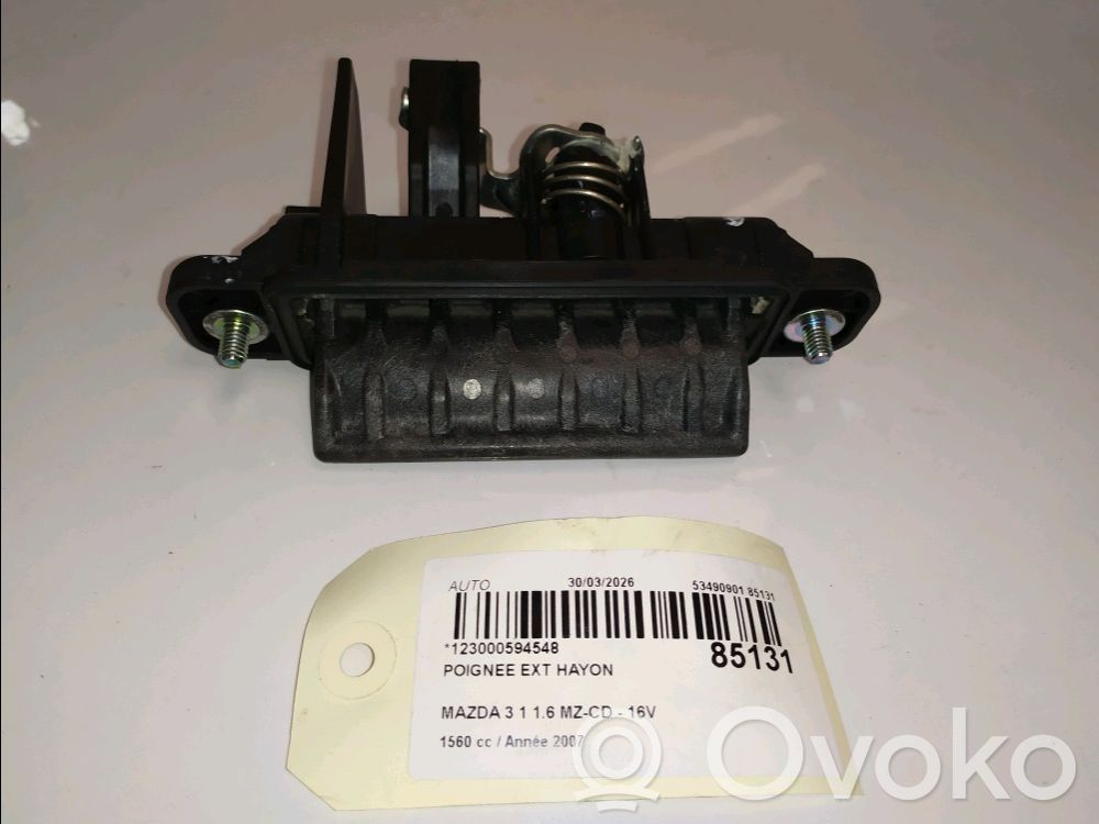 Tailgate trunk handle   BP4K62410A,BP4K62410A