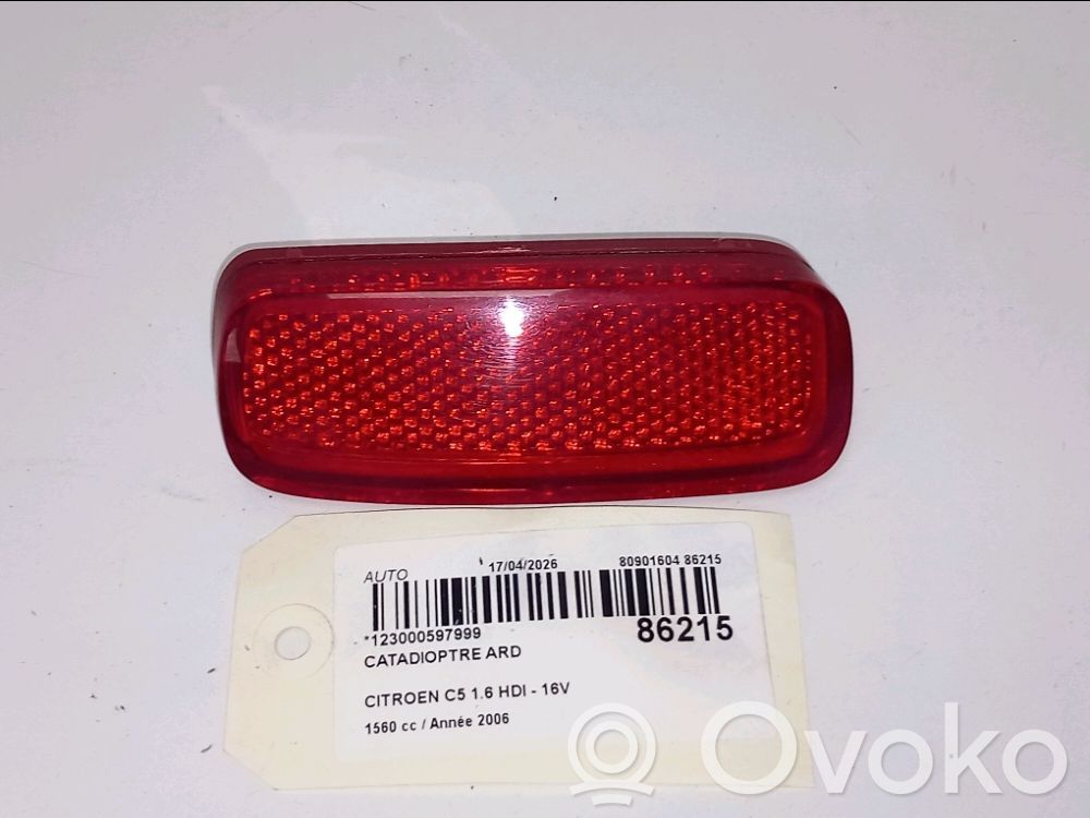 Rear tail light reflector   6340E6,6340E6