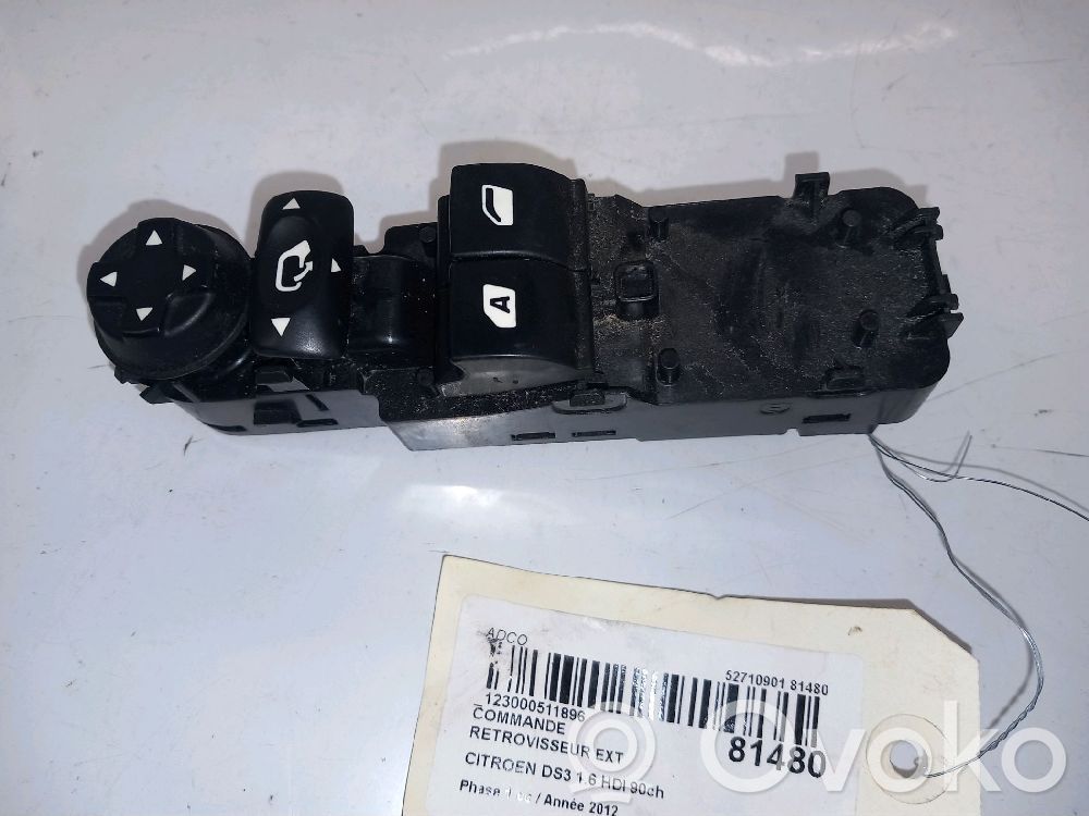 Wing mirror switch   98127152XT,98127152XT