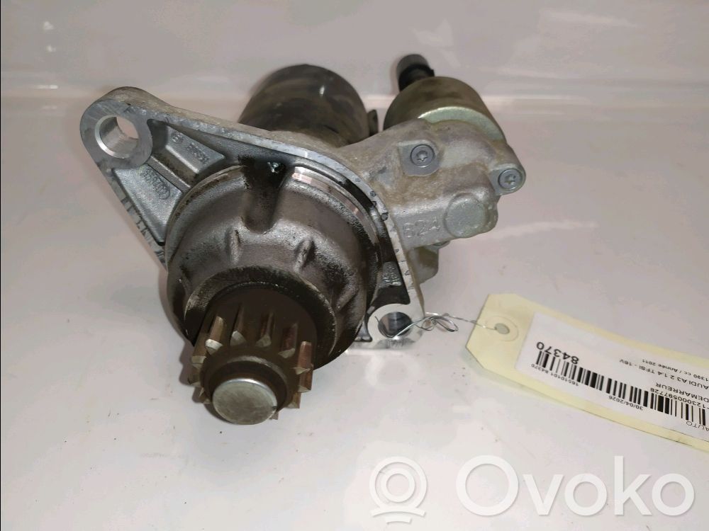 Audi A3 S3 8P Starteris 