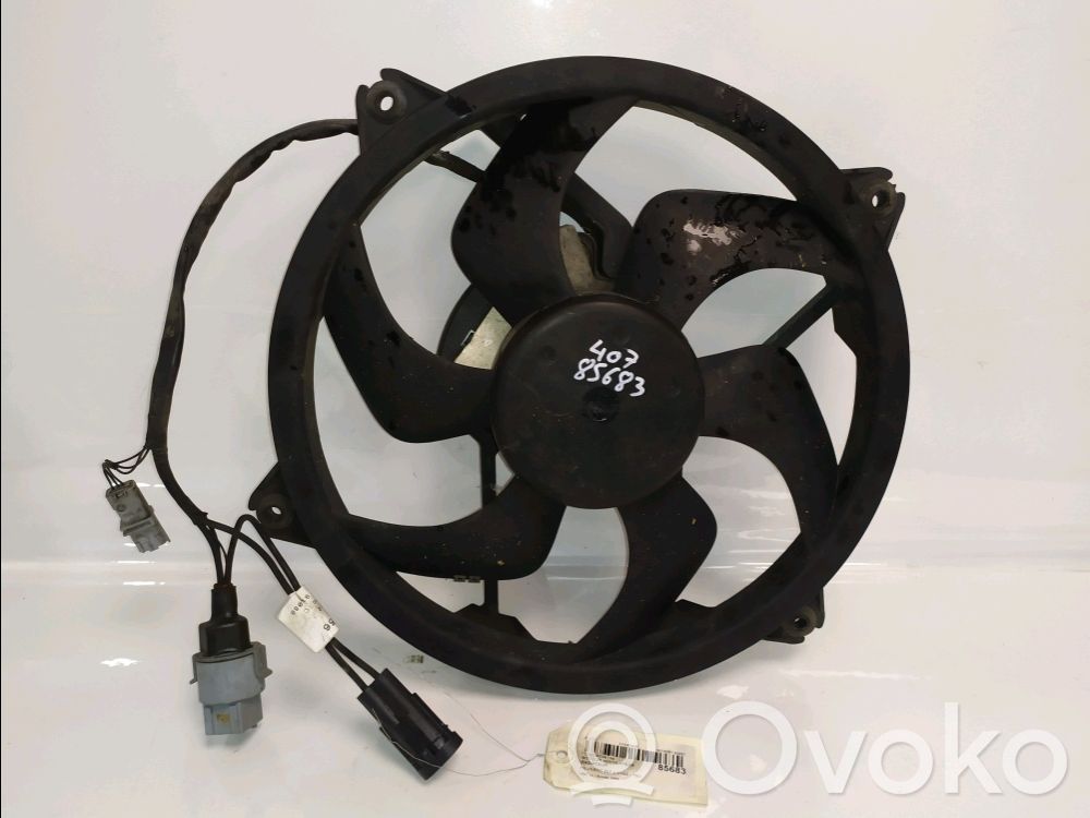 Peugeot 407 Ventilatoru komplekts 