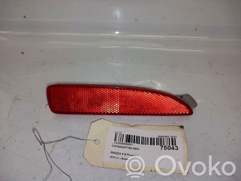 Rear tail light reflector   9CS600516B,9CS600516B