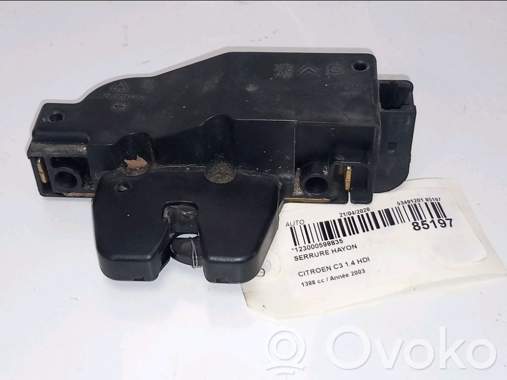 Front door lock   871972,871972