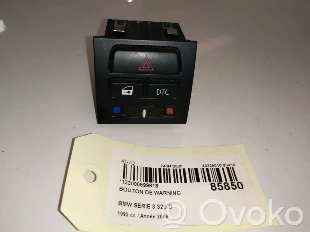 BMW 3 E90 E91 Schalter Warnblinkanlage 