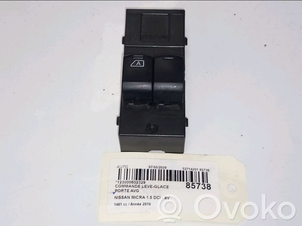 Electric window control switch   25401BC60B,25401BC60B