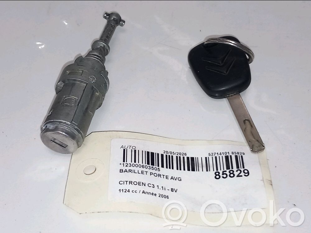 Citroen C3 Priekšpusē slēdzene 