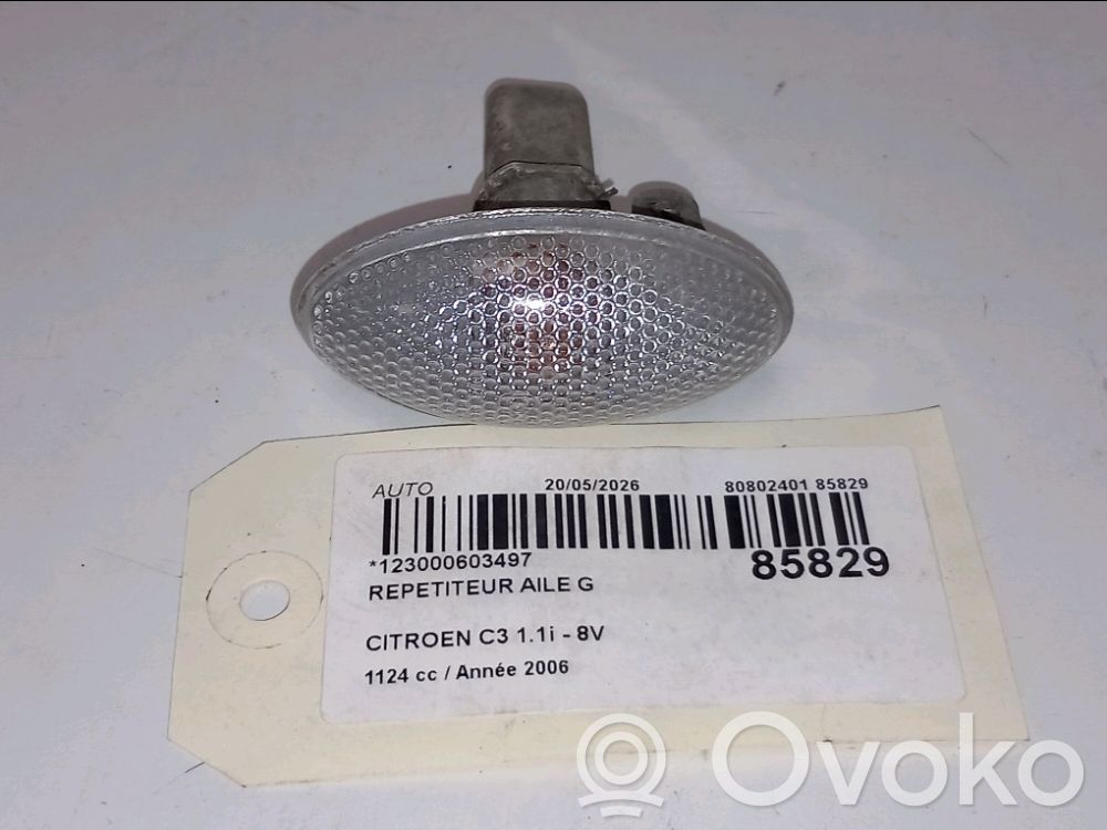 Front fender indicator light   6325G3,6325G3