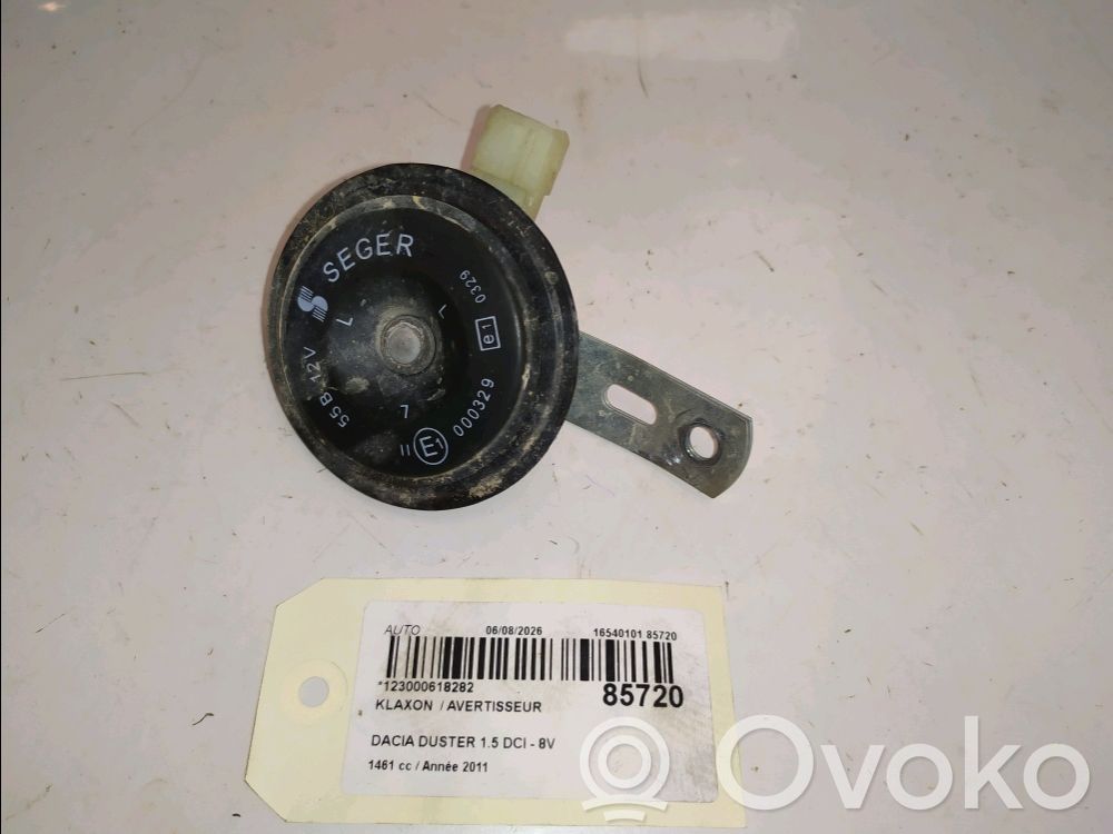 Dacia Duster Signal sonore