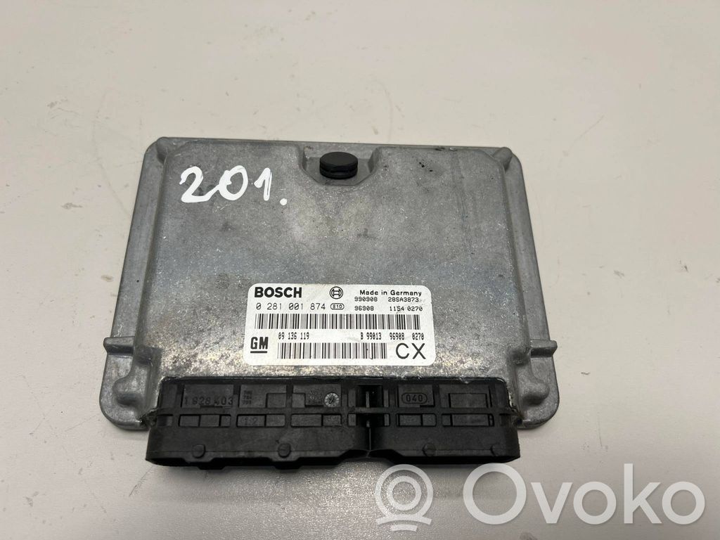 Opel Vectra B Engine control unit/module 