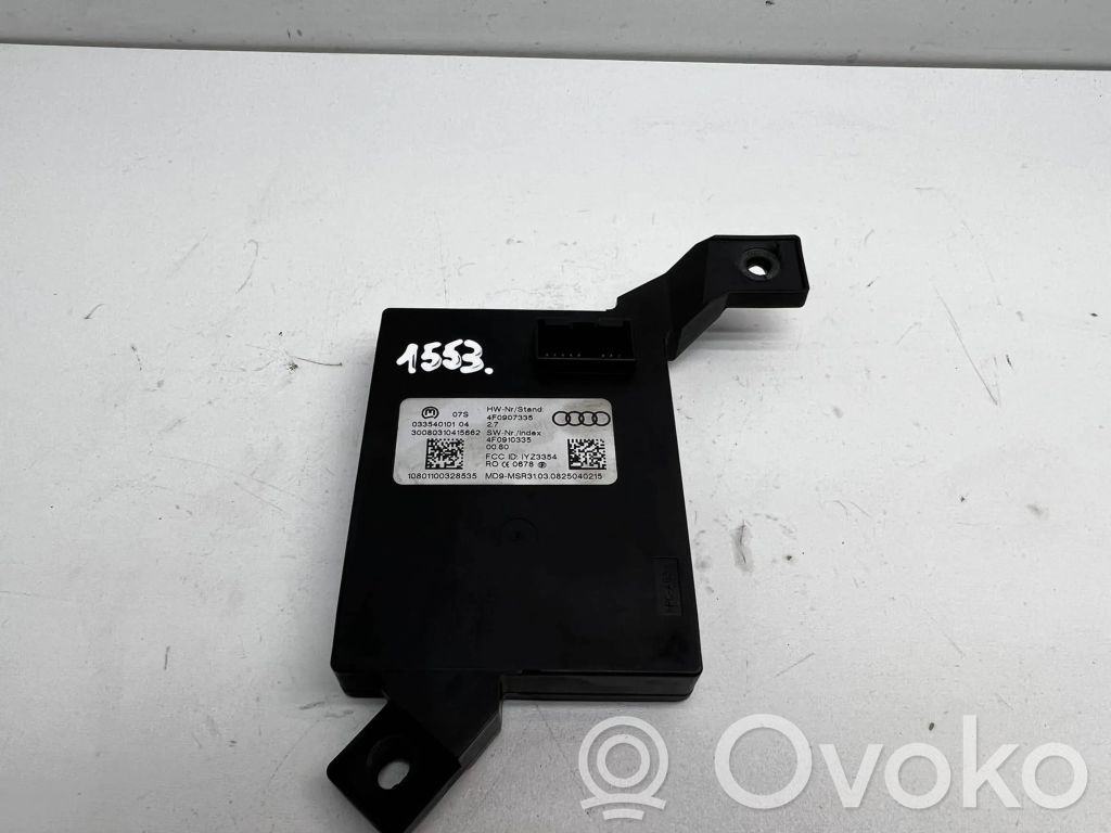 Audi A6 S6 C6 4F Moduł / Sterownik systemu uruchamiania bezkluczykowego 