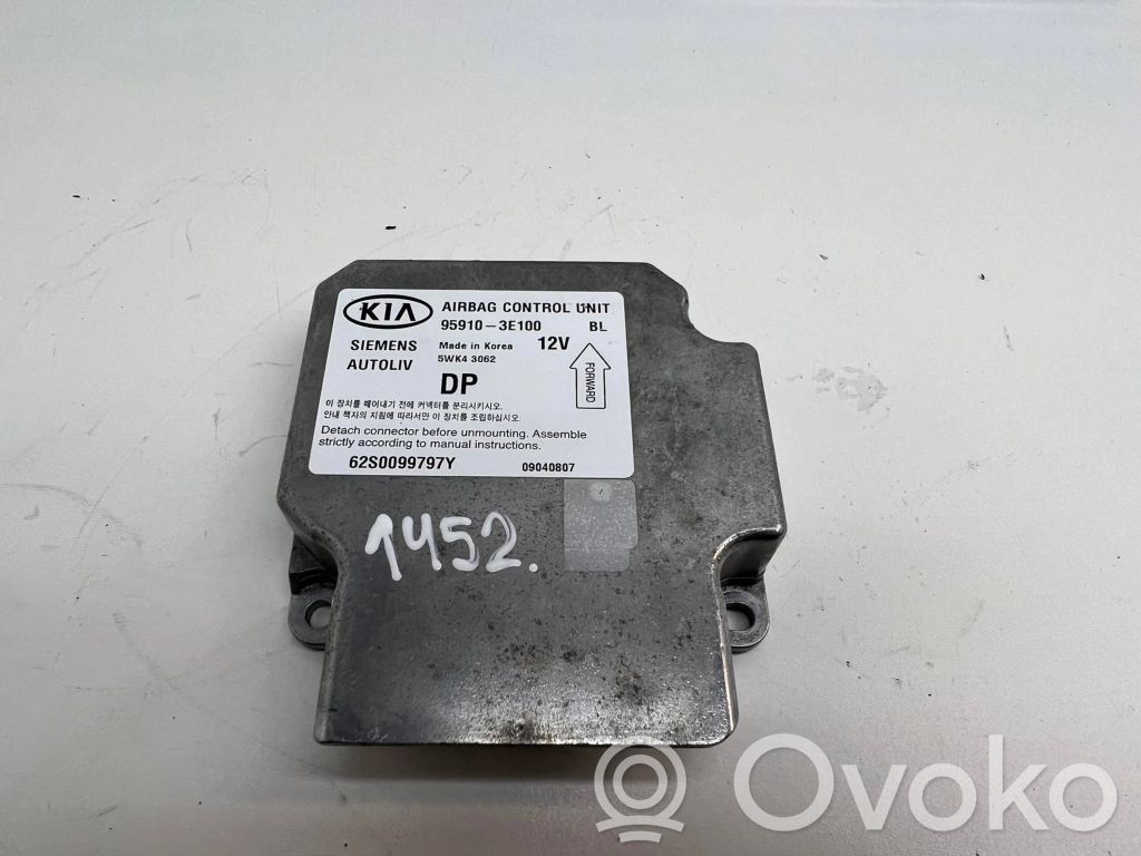 KIA Sorento Airbag control unit/module 