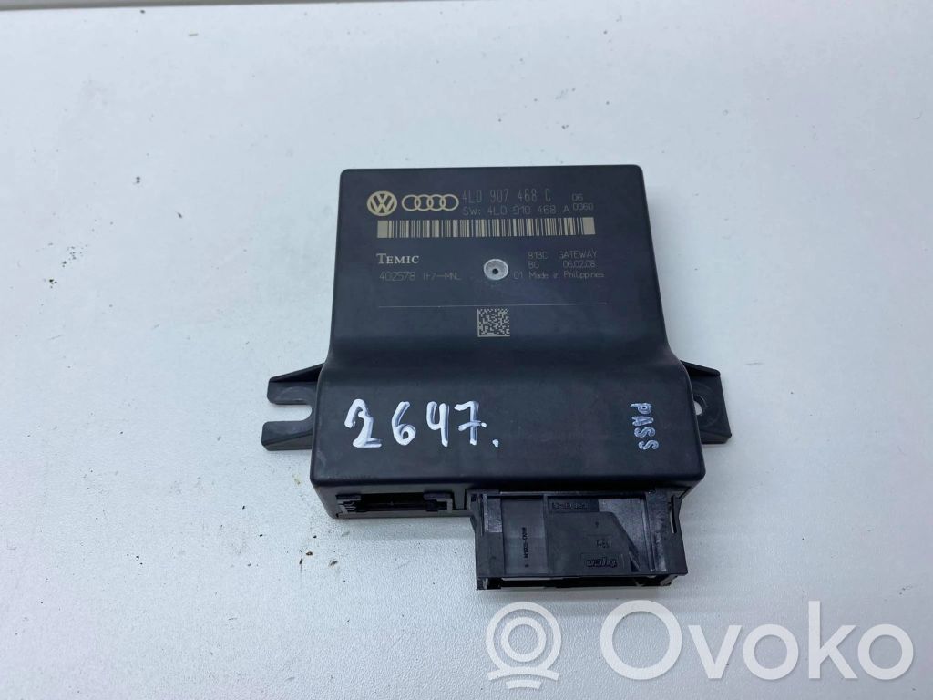Audi A6 S6 C6 4F Gateway control module 