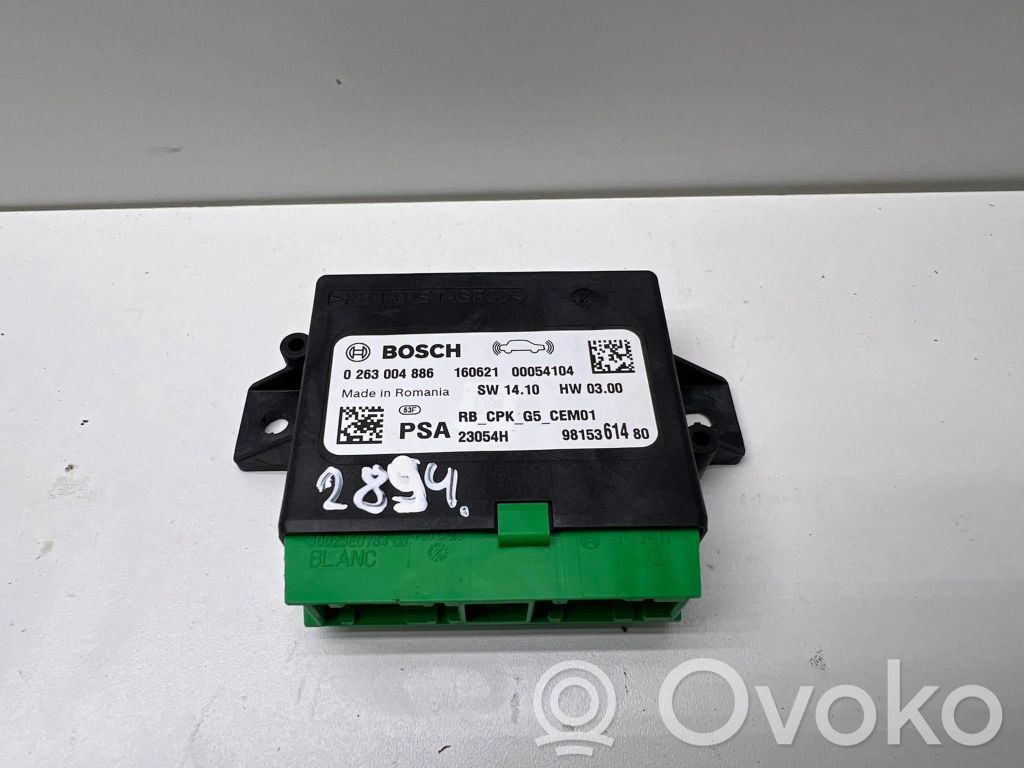 Citroen Jumpy Parking PDC control unit/module 