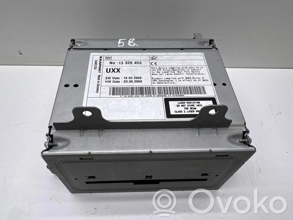 Opel Insignia A Panel / Radioodtwarzacz CD/DVD/GPS 