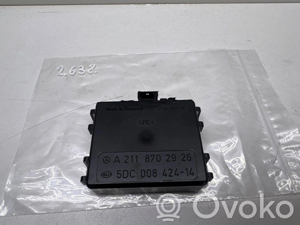 Mercedes-Benz CLS C219 Sensor de lluvia 