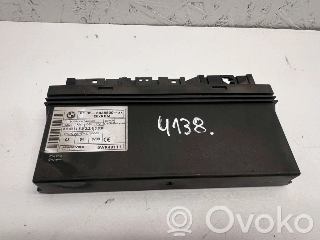 BMW 5 E60 E61 Komforto modulis 