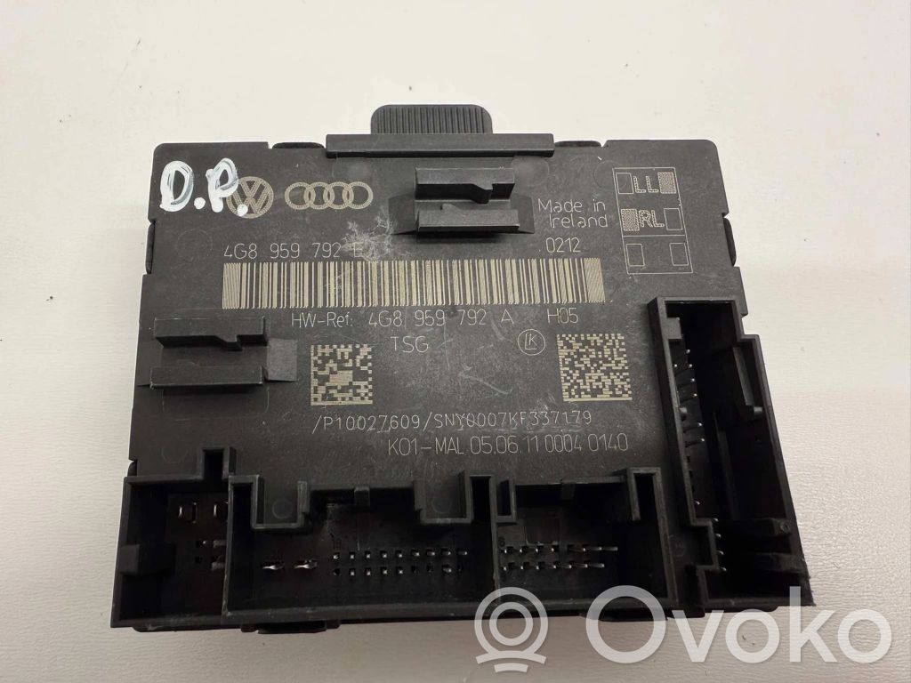 Audi A6 C7 Door control unit/module 