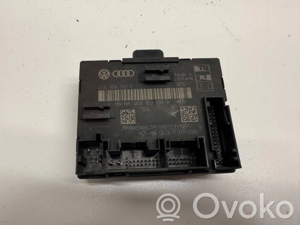 Audi A6 C7 Door control unit/module 