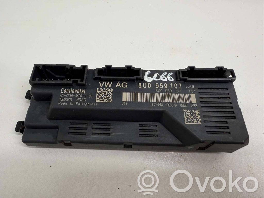 Audi Q3 8U Tailgate/trunk control unit/module 