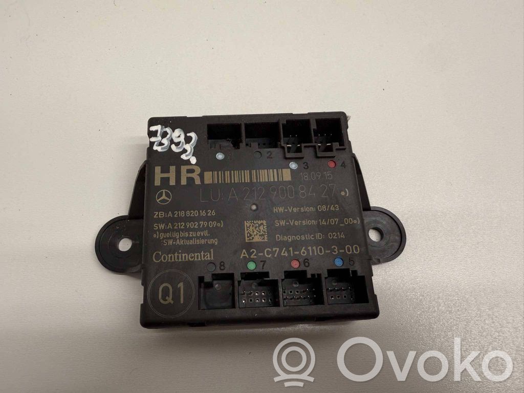 Mercedes-Benz E W212 Door control unit/module 