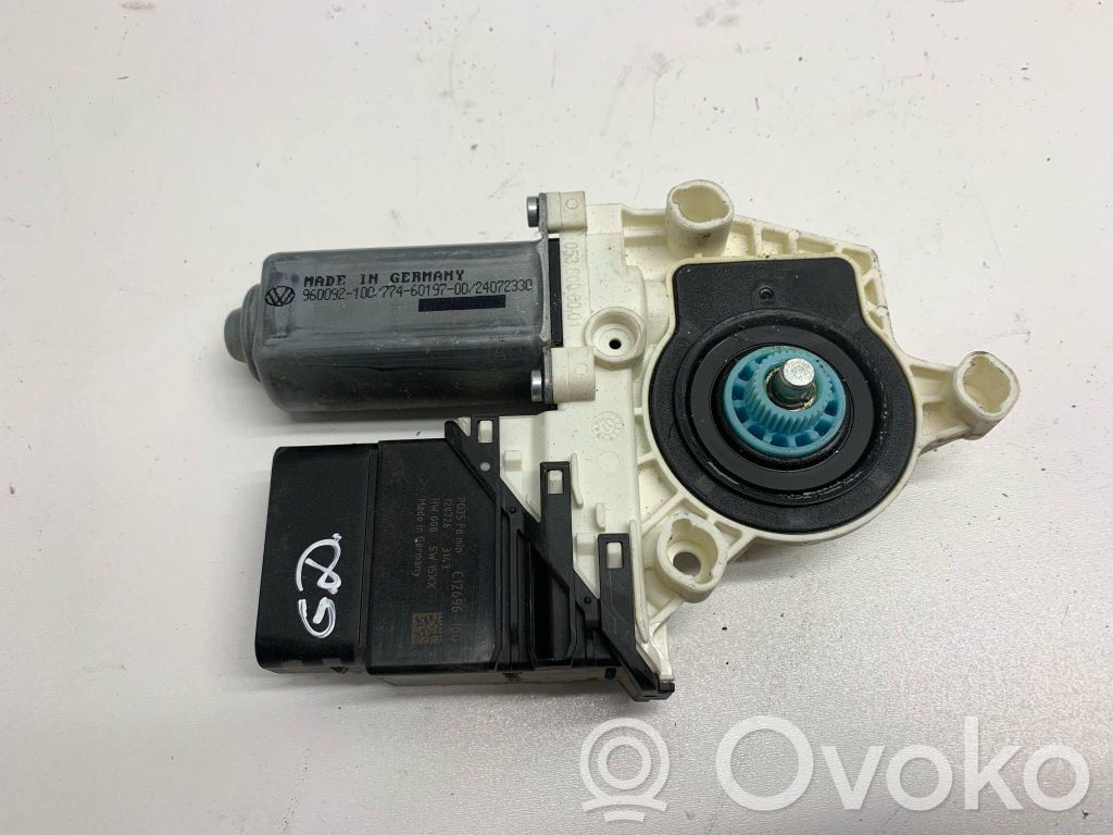 Volkswagen Golf VI Silniczek podnoszenia szyby drzwi tylnych 