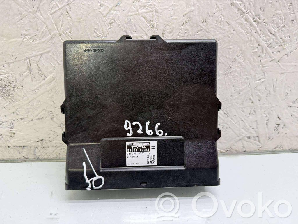 Toyota Auris 150 Unité de commande, module ECU de moteur 