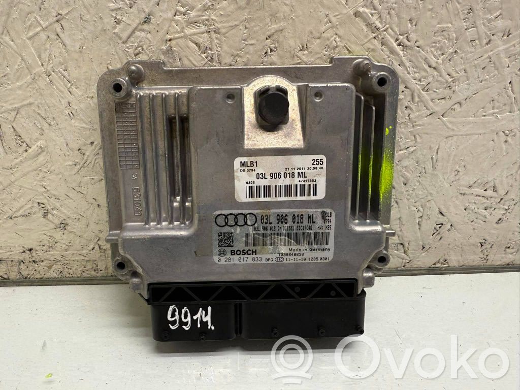 Audi Q5 SQ5 8R Engine control unit/module 