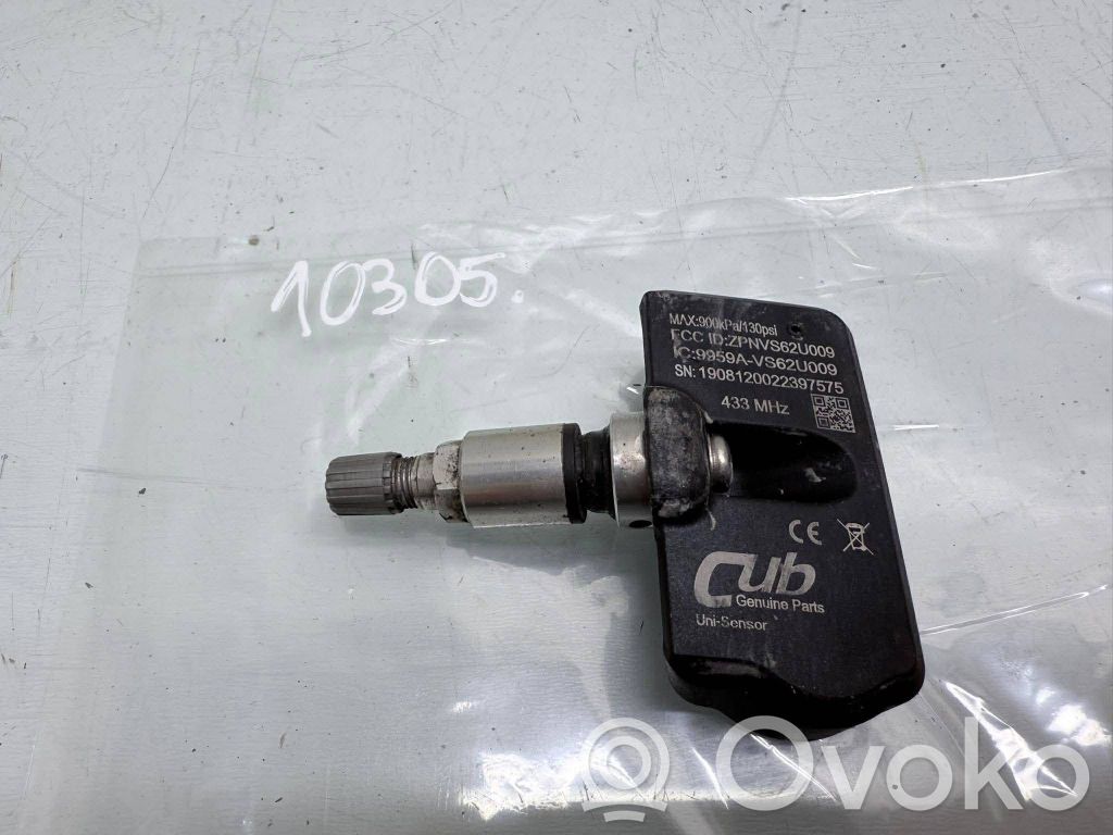 BMW 1 F20 F21 Tire pressure sensor 