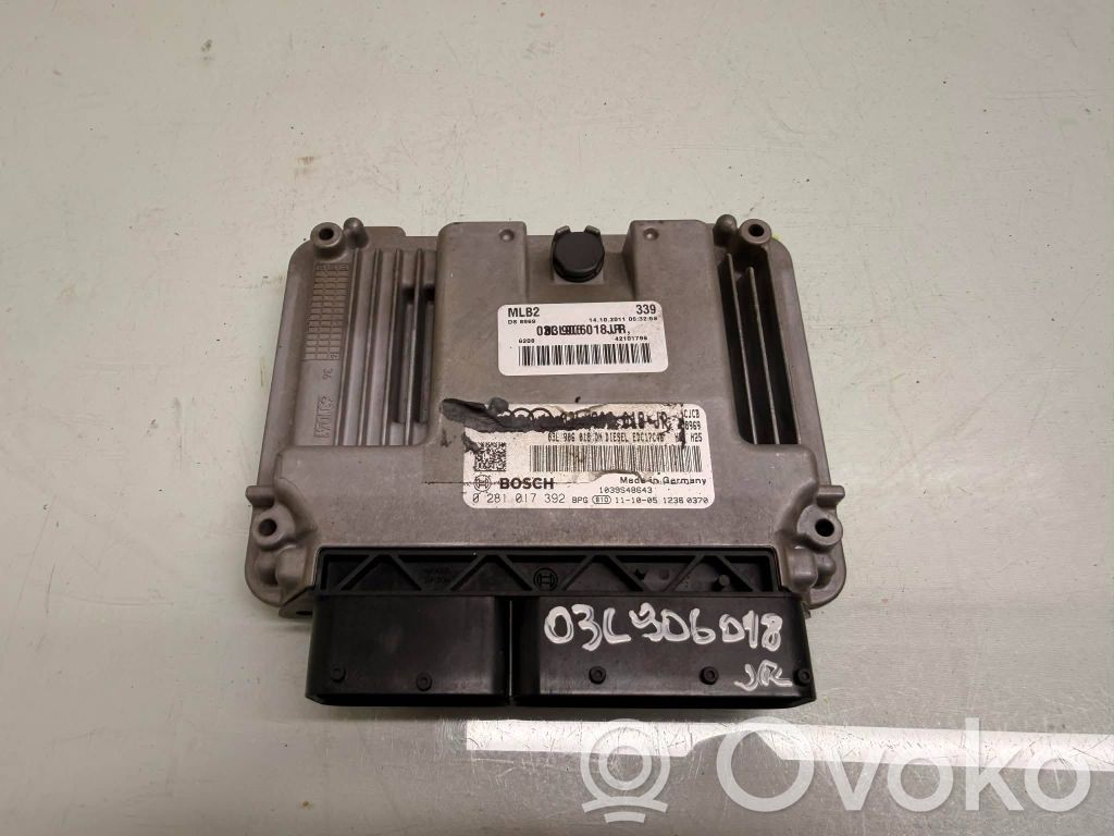 Audi A4 S4 B8 8K Engine control unit/module 