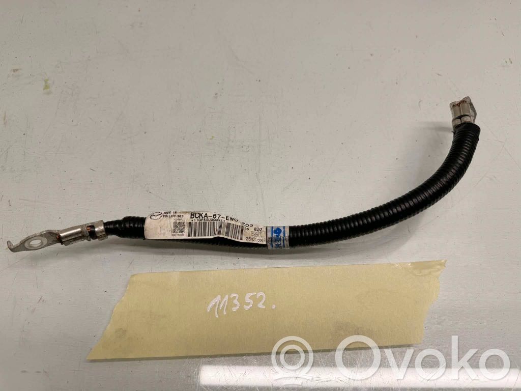 Mazda CX-30 Negative earth cable (battery) 