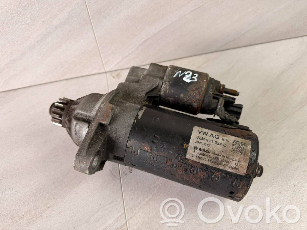 Volkswagen PASSAT B7 Starteris 