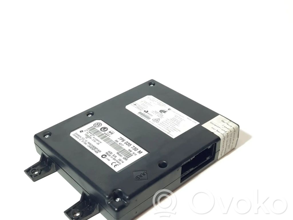 Volkswagen Touareg I Phone control unit/module 