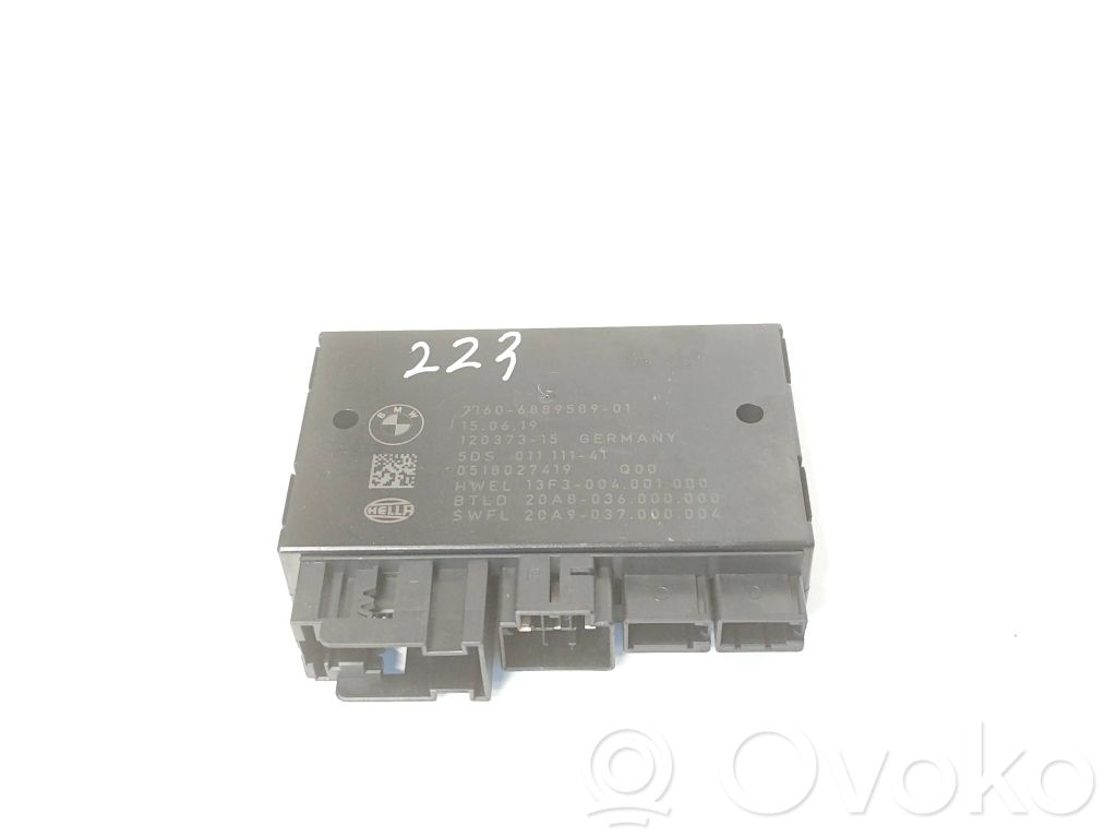 BMW X5 F15 Centralina/modulo AHM traino di rimorchi 