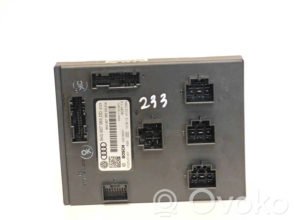 Audi A4 S4 B8 8K Modulo comfort/convenienza 