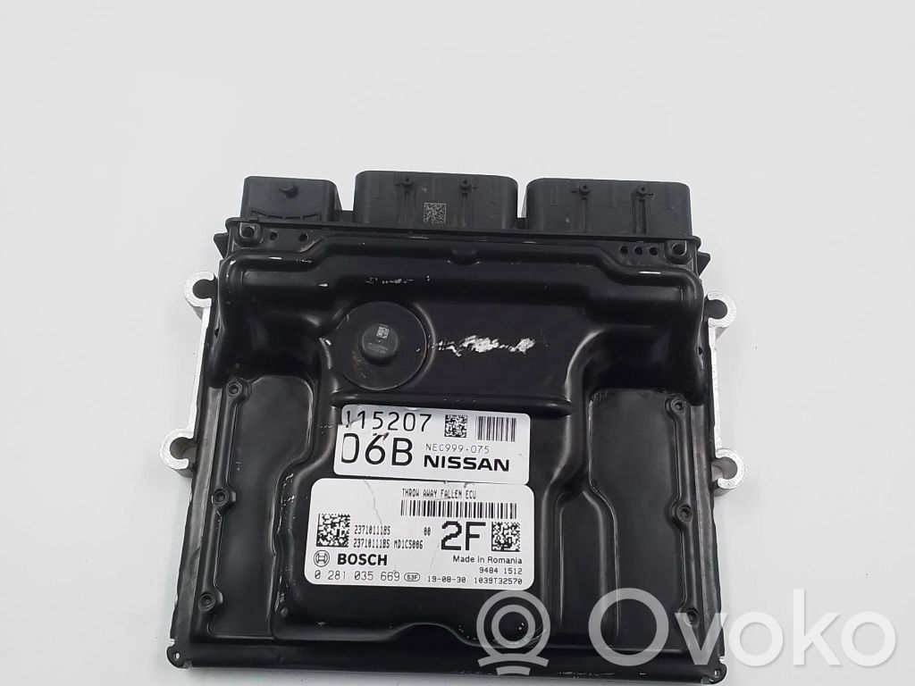 Nissan Qashqai Engine control unit/module 