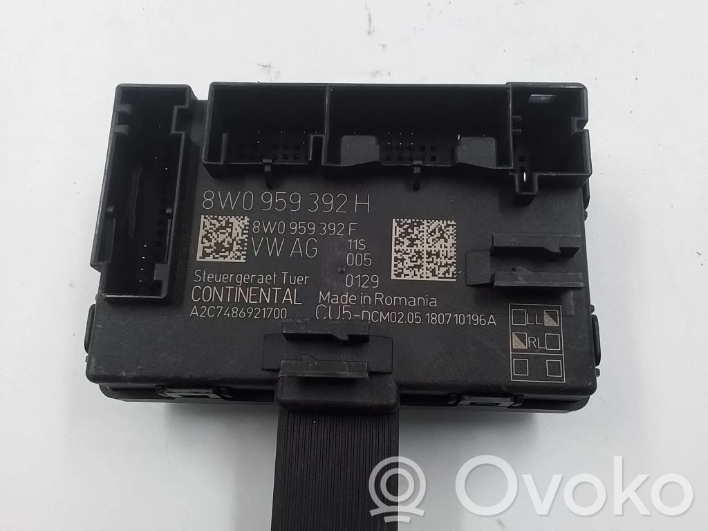 Audi A4 S4 B9 Door control unit/module 